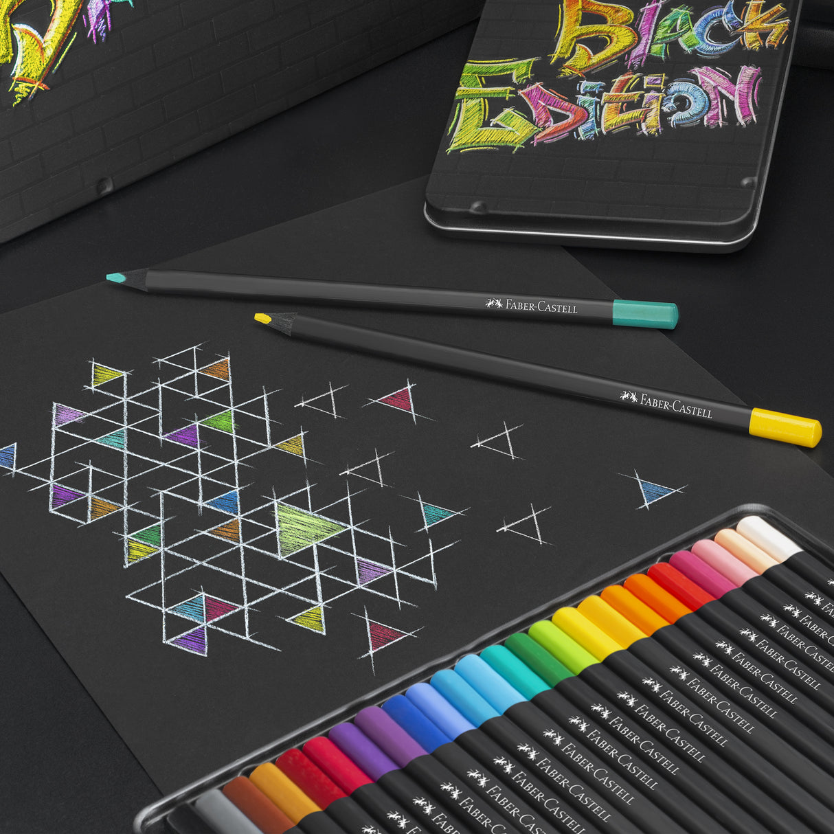 Faber-Castell Black Edition Colour Pencils - Zart