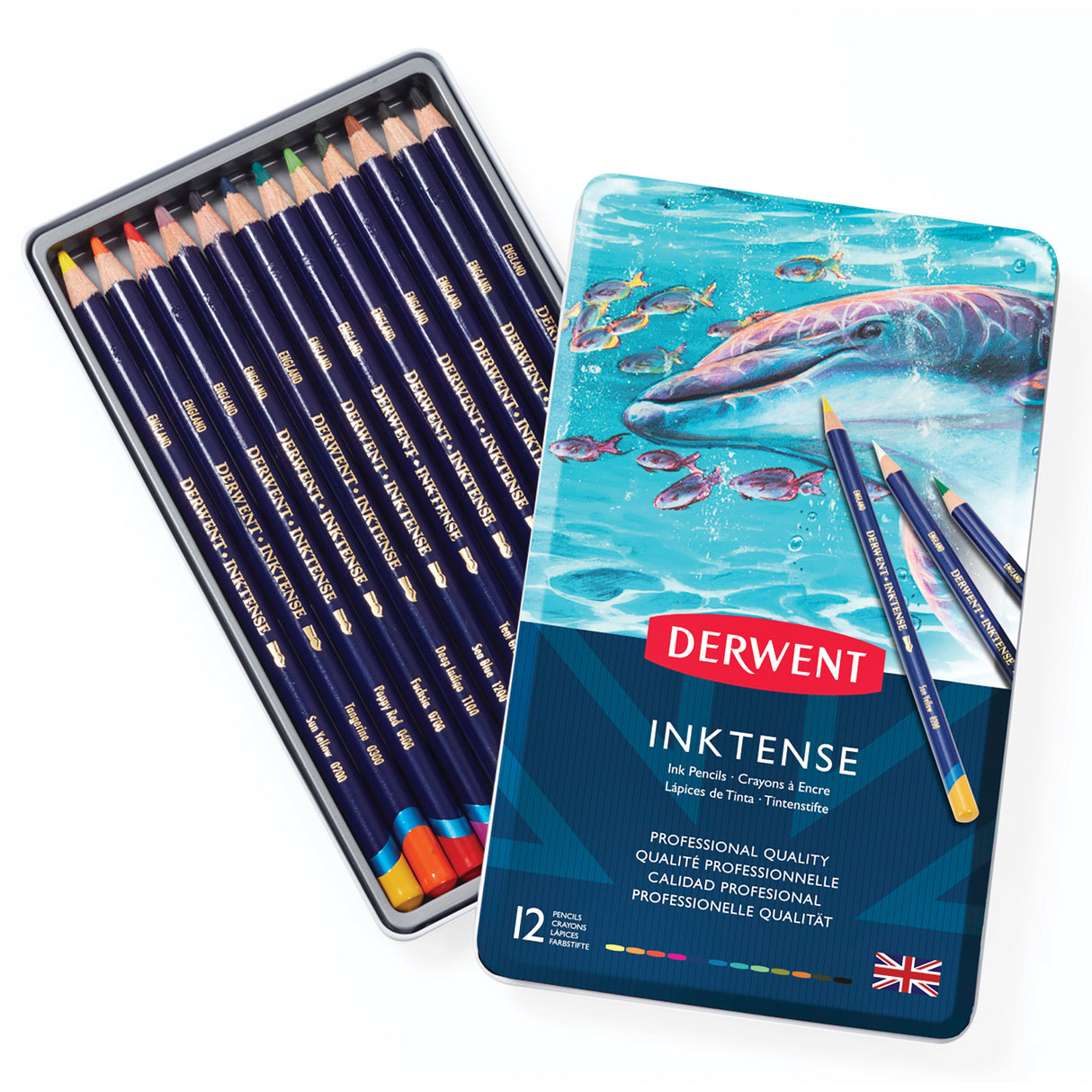 Derwent Pencils Inktense Tin Sets