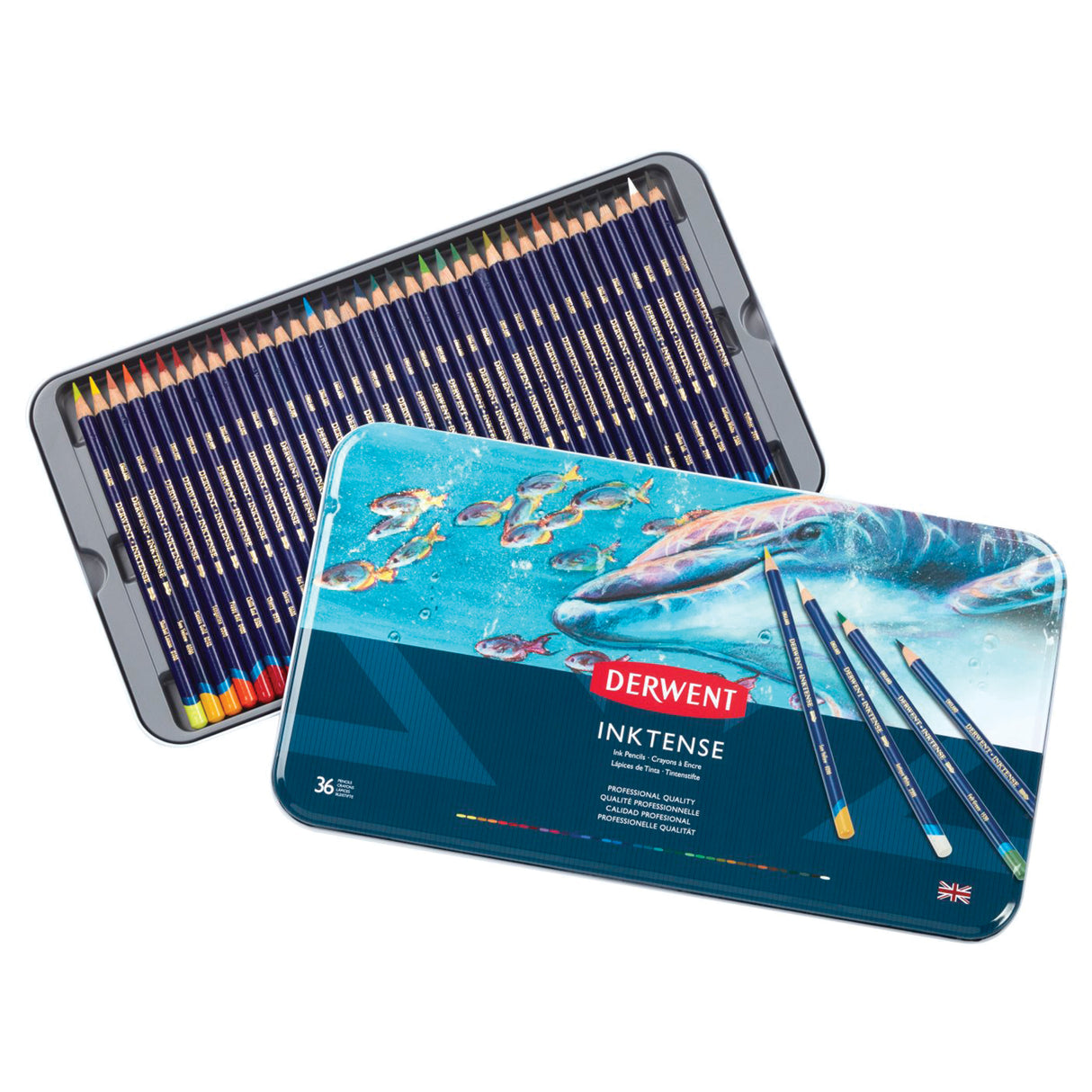 Derwent Pencils Inktense Tin Sets