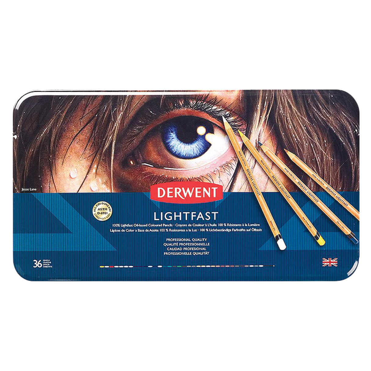 Derwent Lightfast Colour Pencil Tin