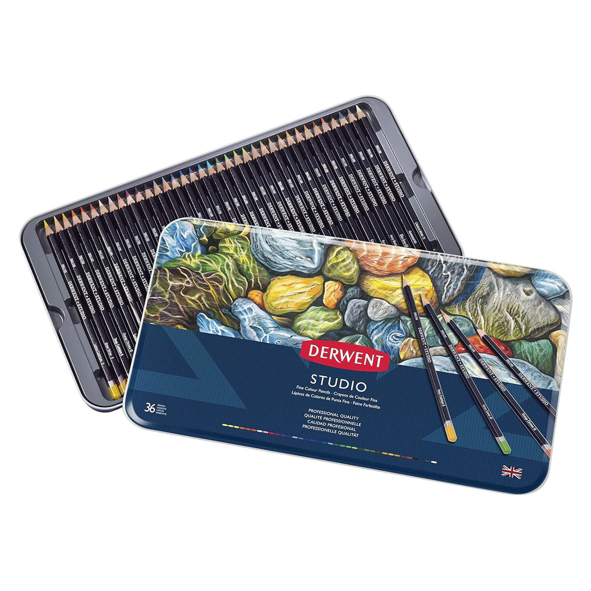 Derwent Studio Colour Pencils Tin Sets