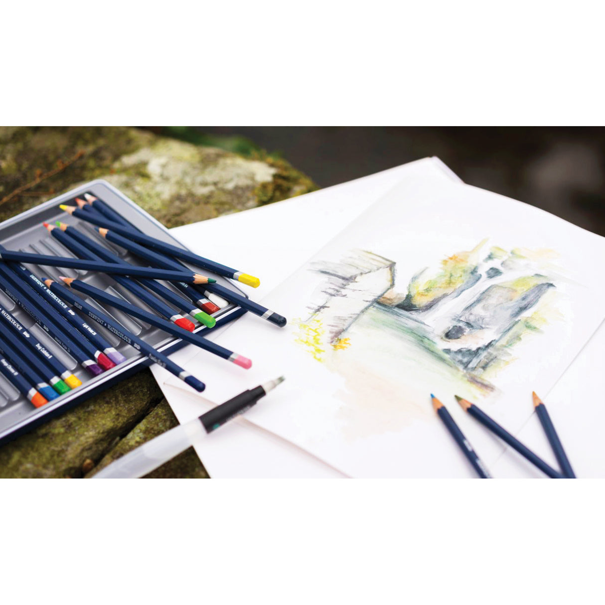 Derwent Watercolour Pencils Tin Sets