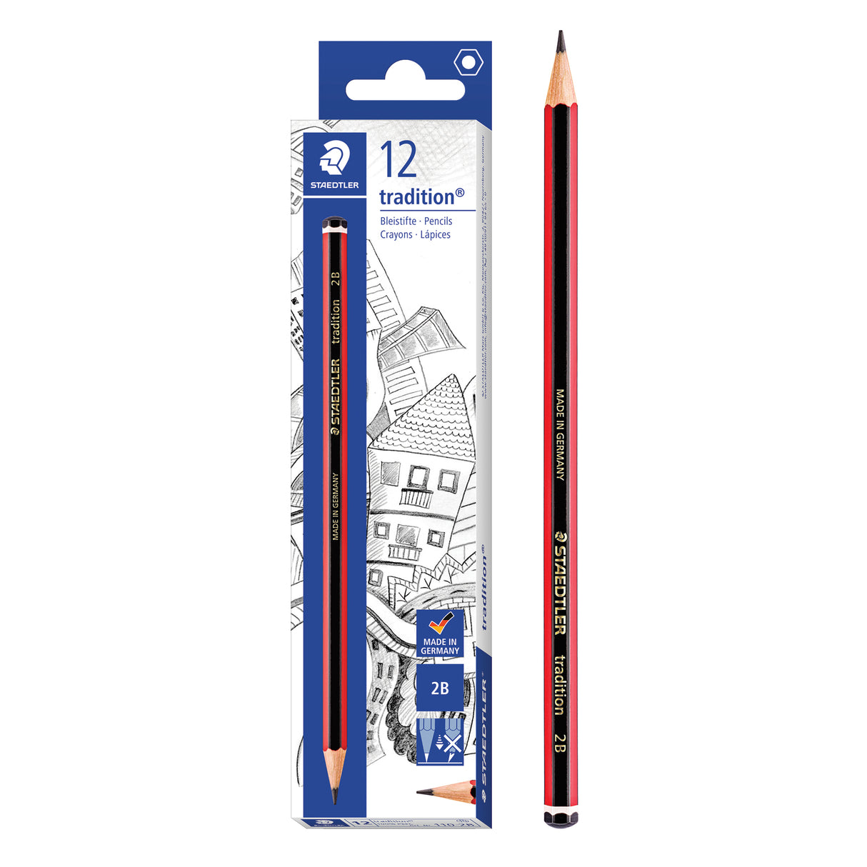 Staedtler Tradition Graphite Pencils - Zart