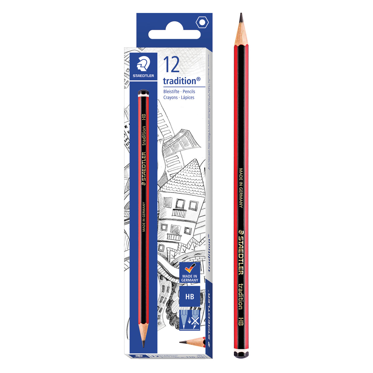 Staedtler Tradition Graphite Pencils - Zart