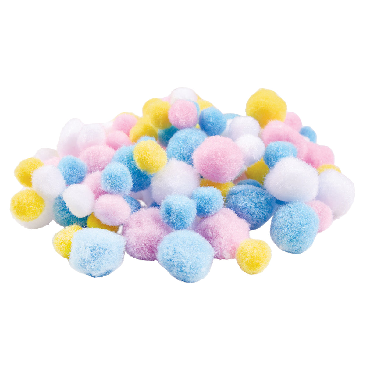 Pom Poms Bright Colours Pack of 100 - Zart