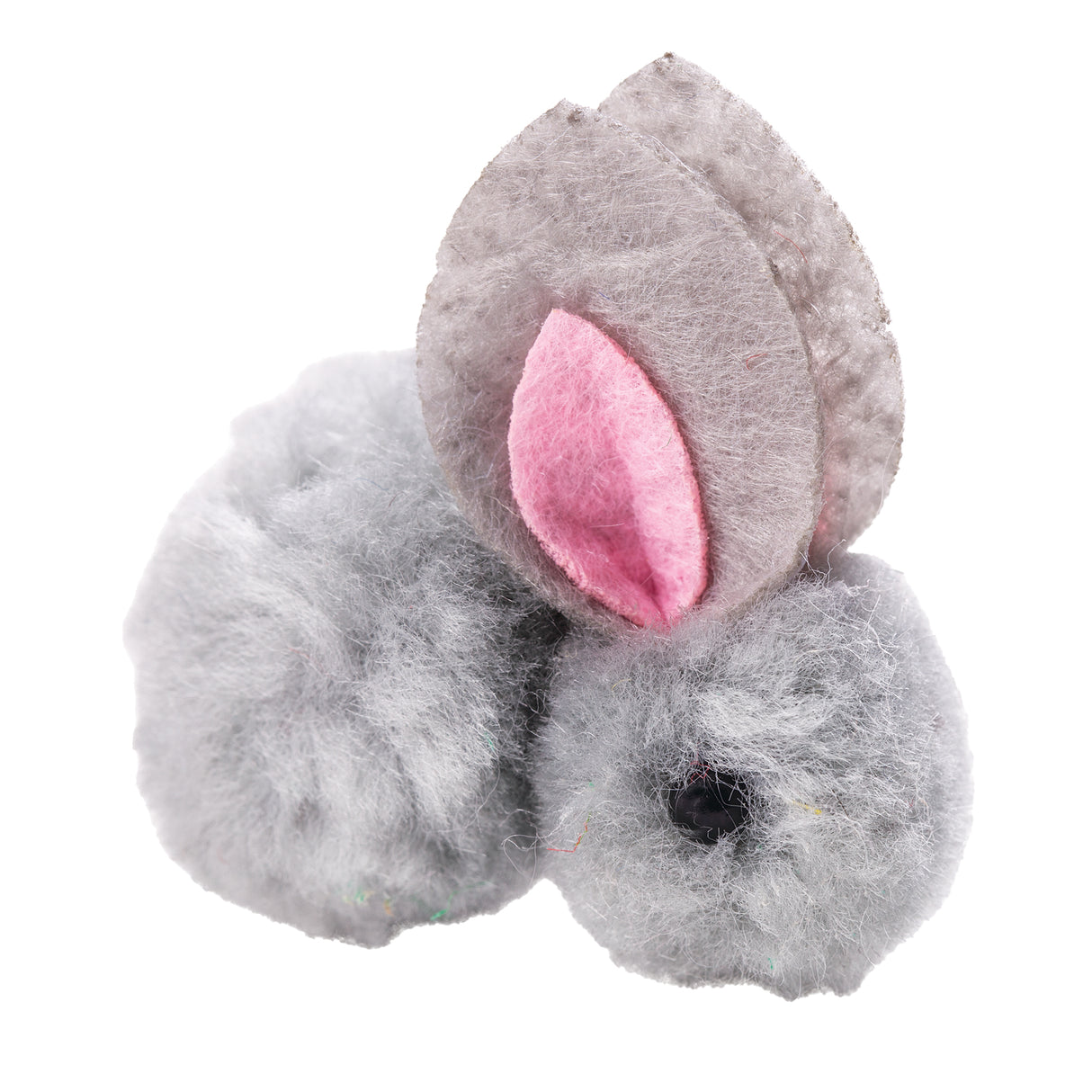 Pom Pom Bunnies Pastel Colours 4cm Pack of 4 - Zart