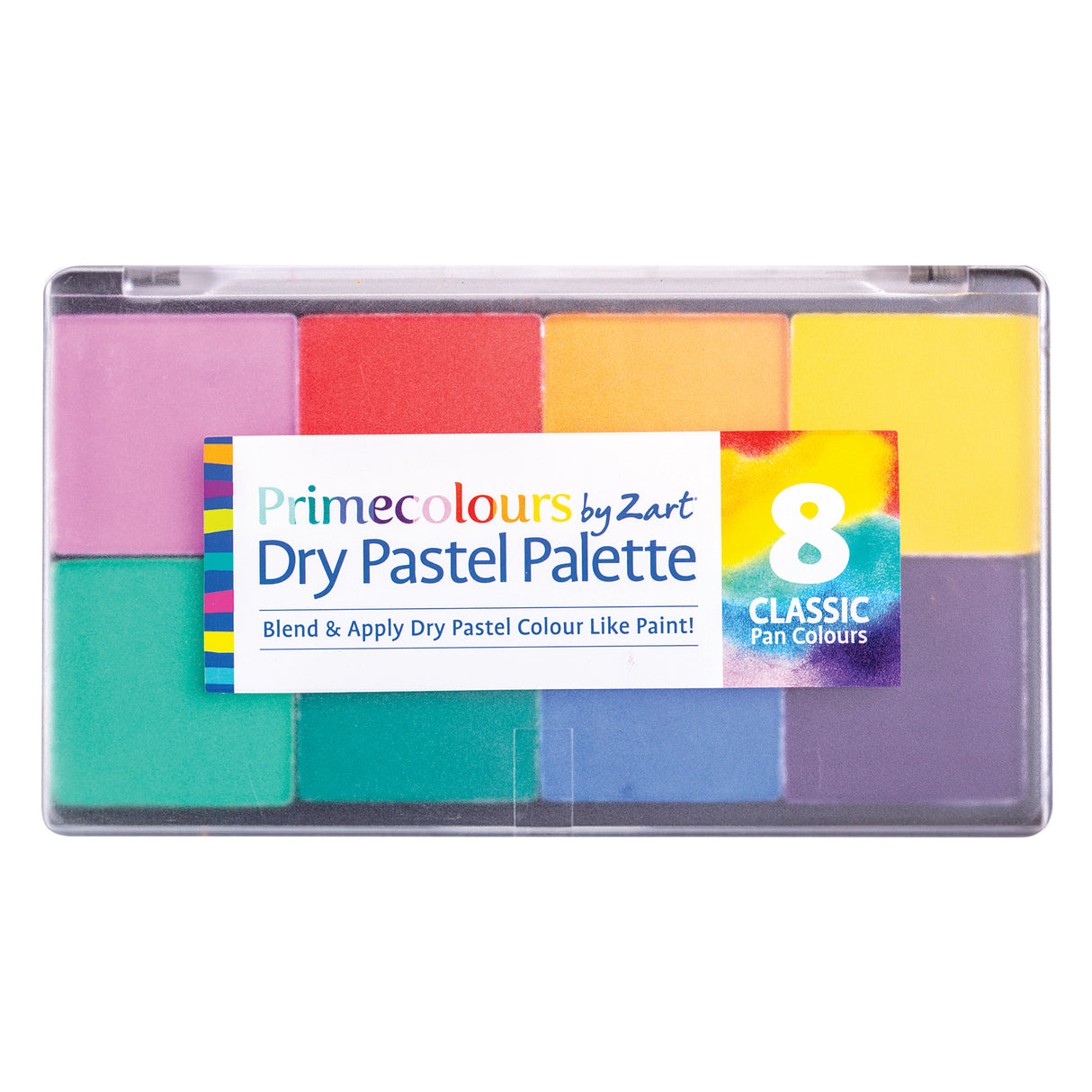 Pastels Palettes by Zart Basics Pack of 8 - Zart