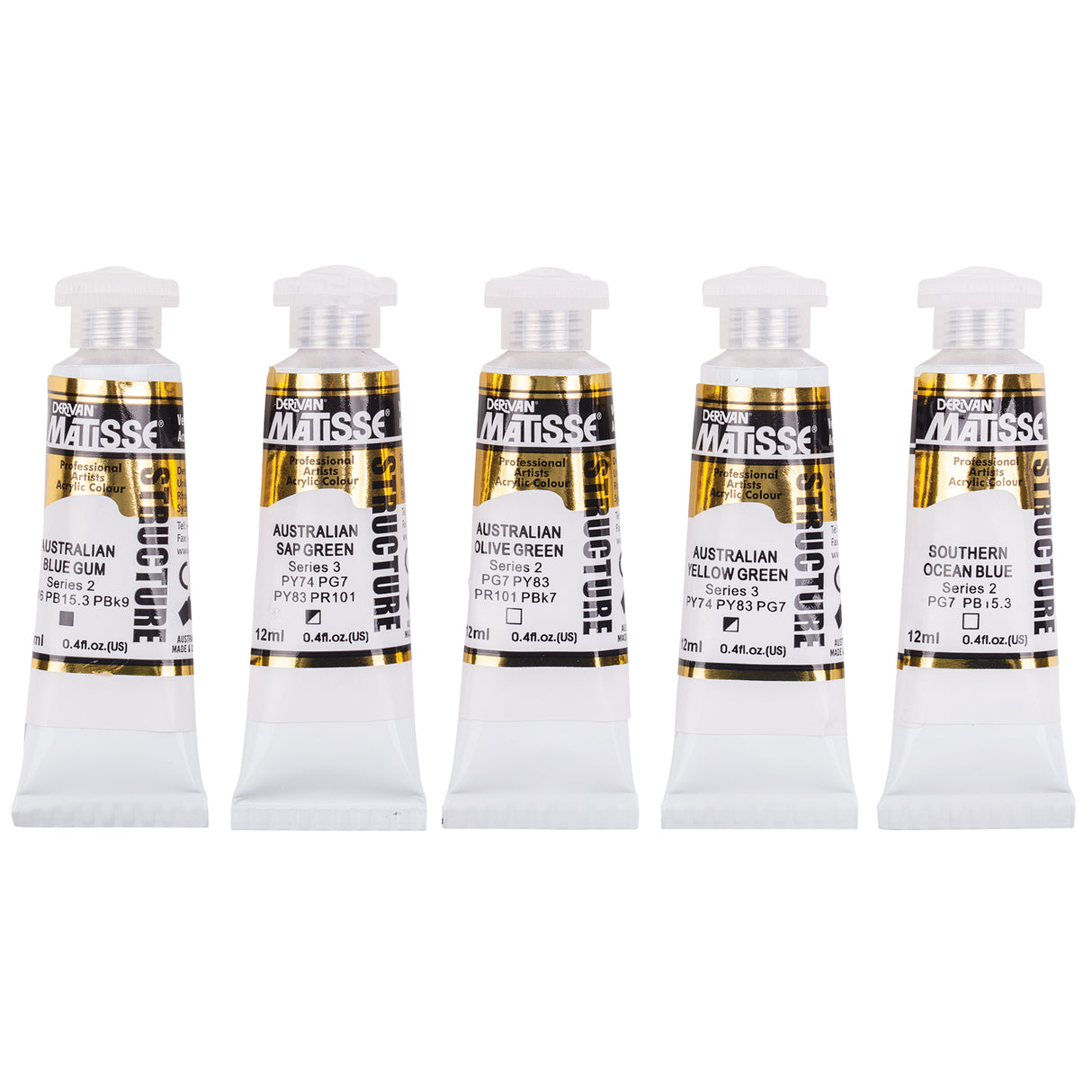 Matisse Structure Australian Daintree Mini Set 5s