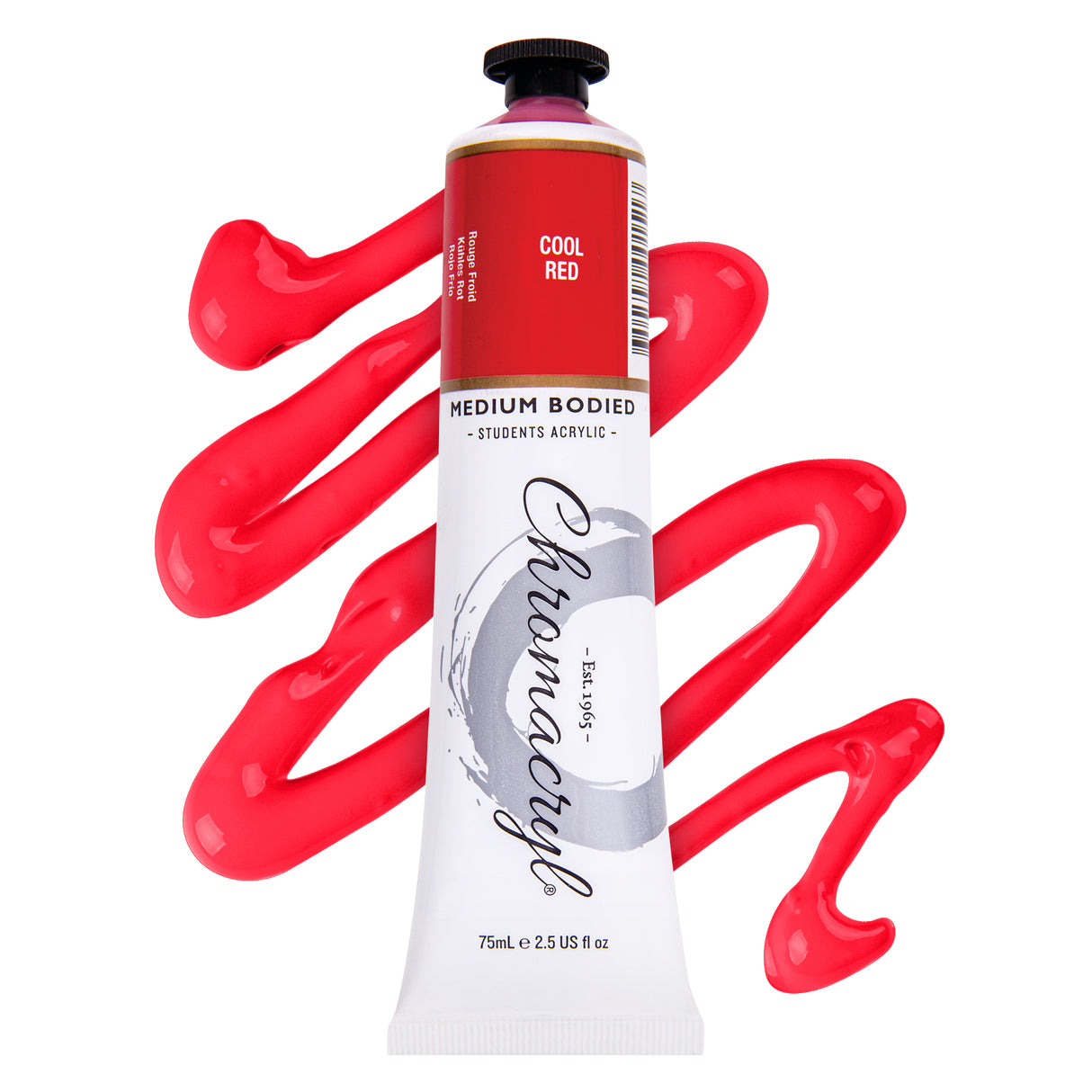 Chromacryl Acrylic Paint 75mL Tubes - Zart