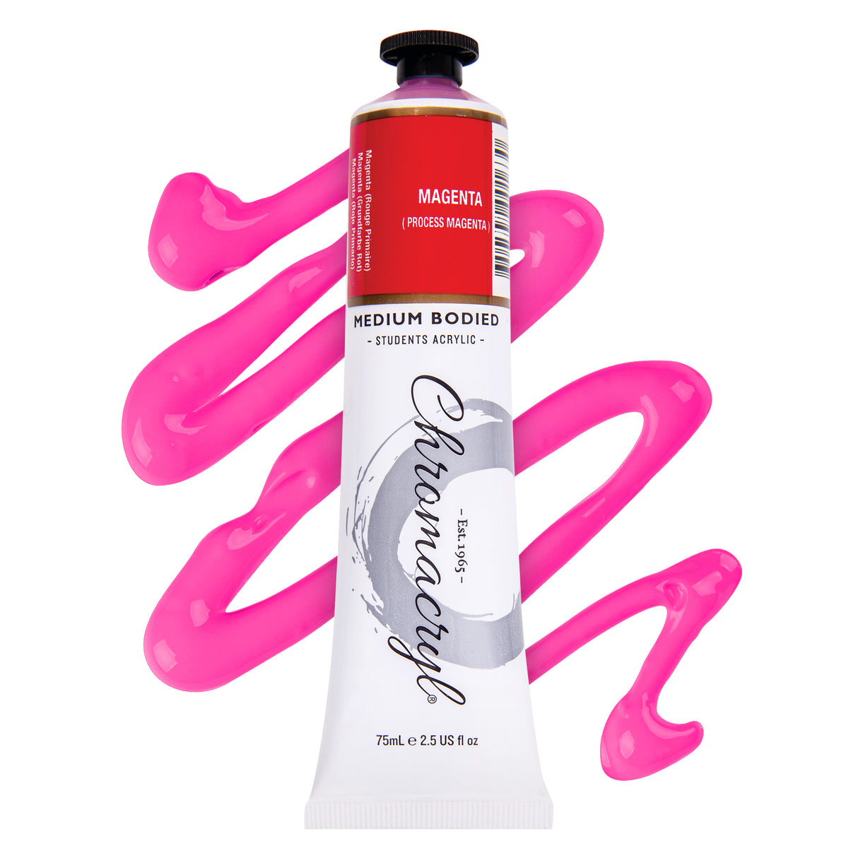 Chromacryl Acrylic Paint 75mL Tubes - Zart