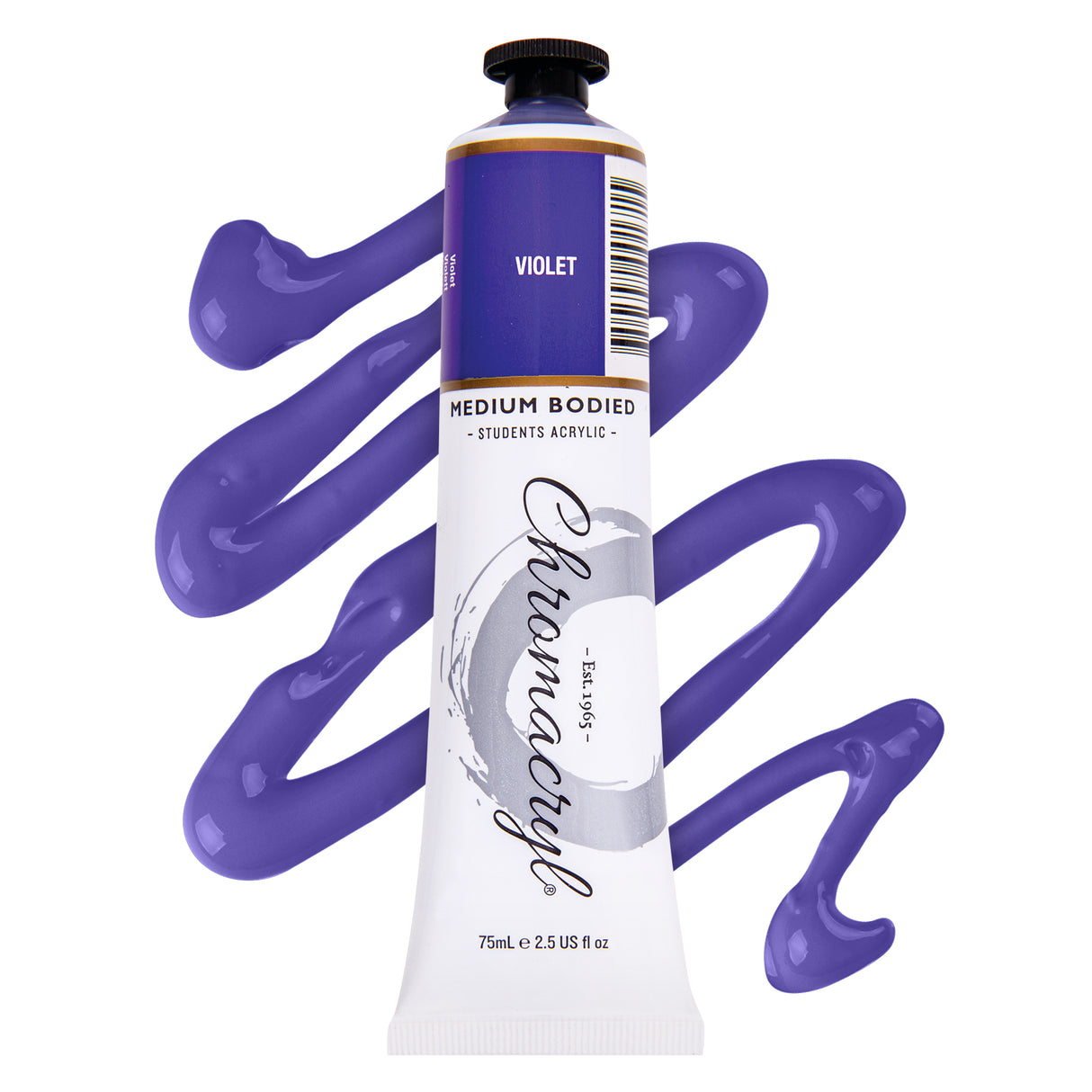 Chromacryl Acrylic Paint 75mL Tubes - Zart