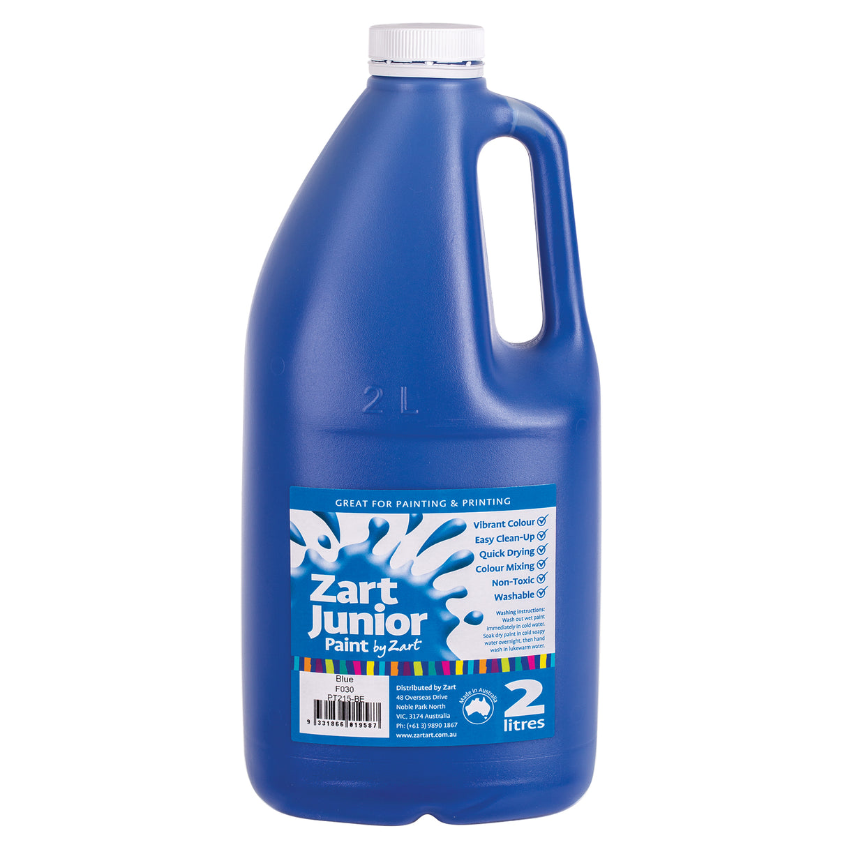 Zart Junior Paint 2L Bottles