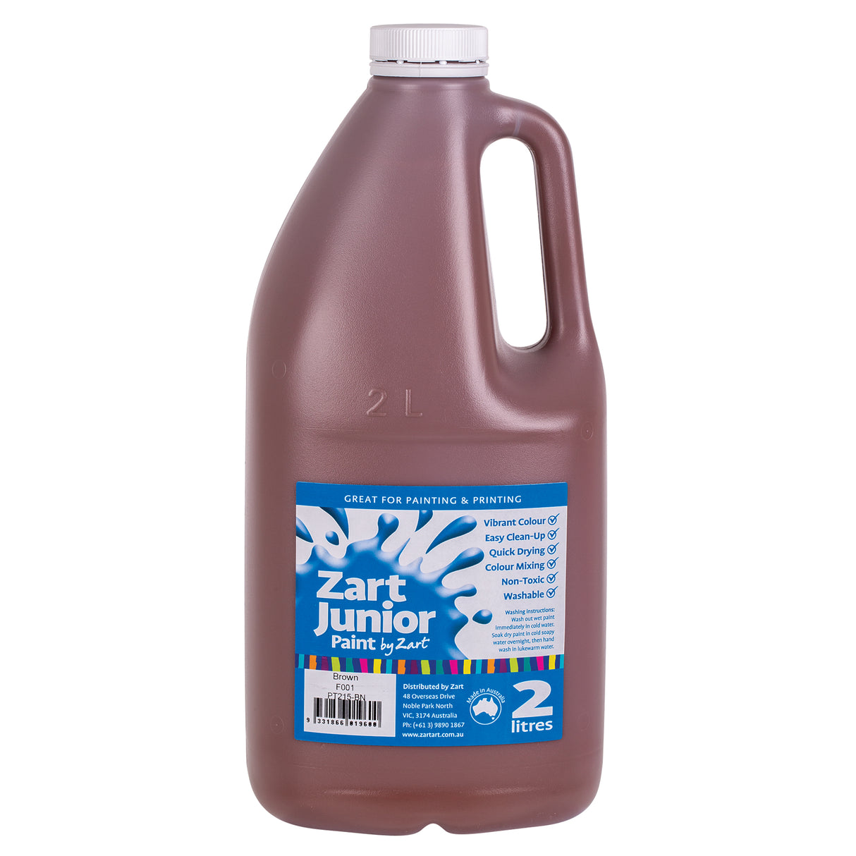 Zart Junior Paint 2L Bottles