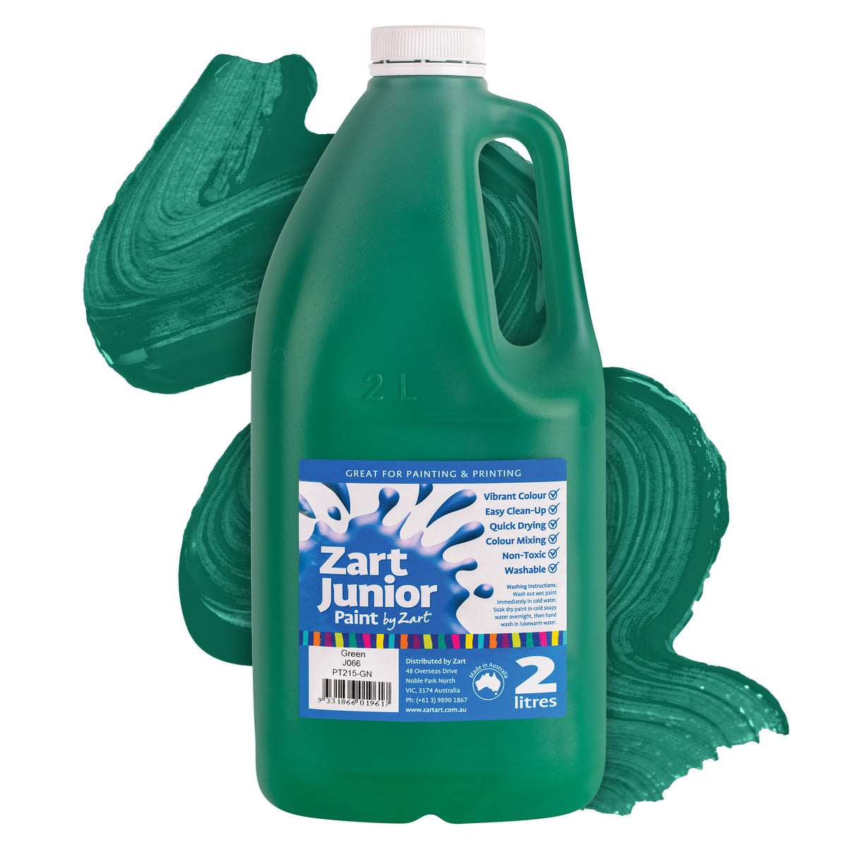 Zart Junior Paint 2L Bottles - Zart
