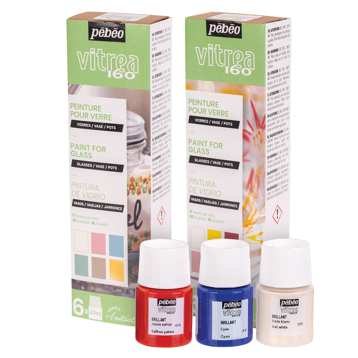 Pebeo Vitrea 160 Sets