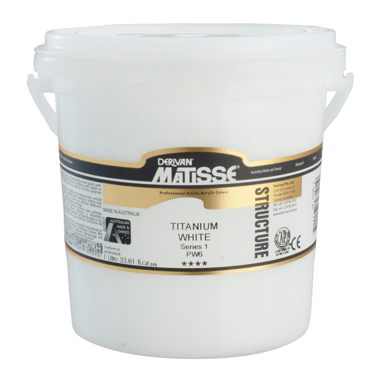 Matisse Structure Acrylic Paint Series 1 - Zart