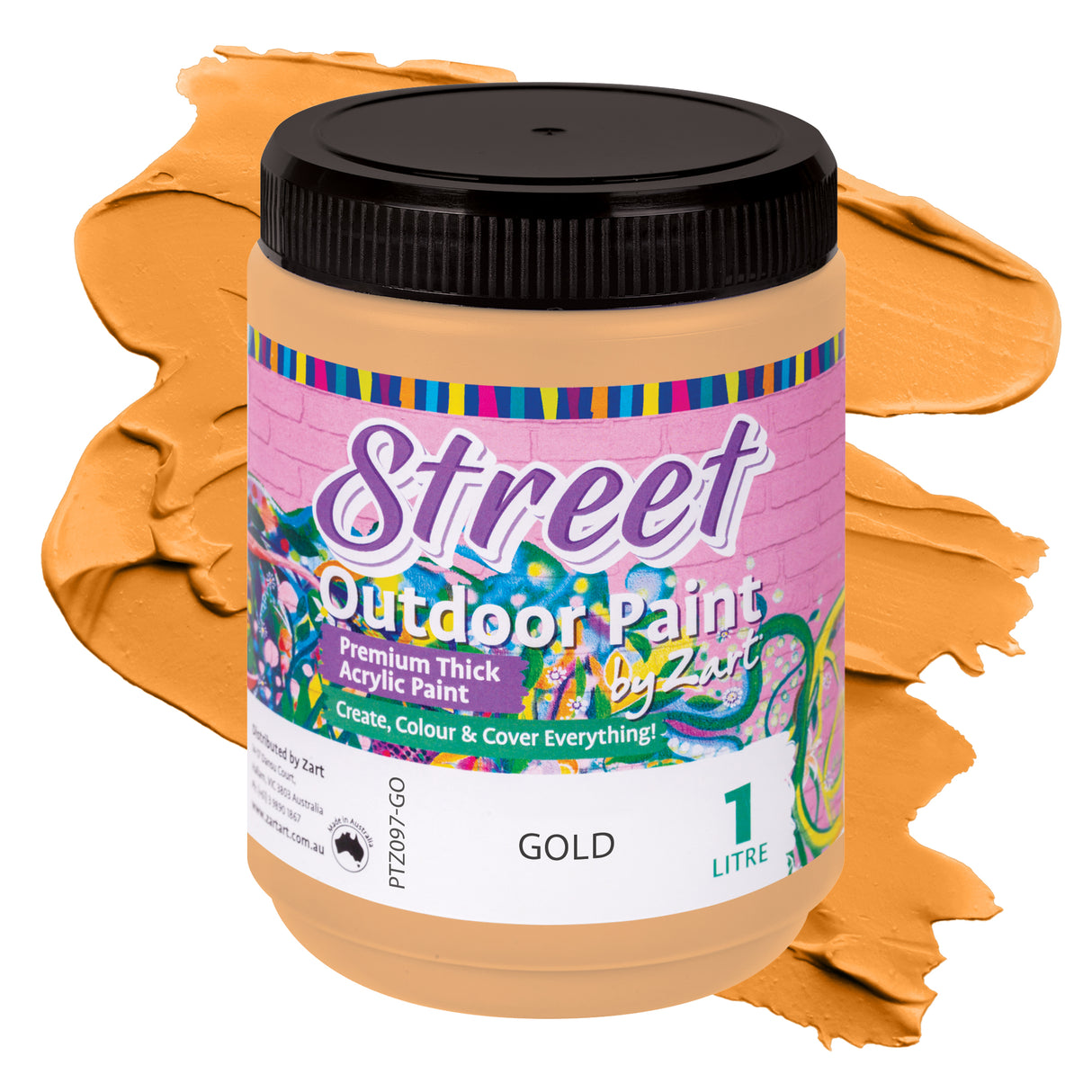 Street Outdoor Paint by Zart 1L - Zart
