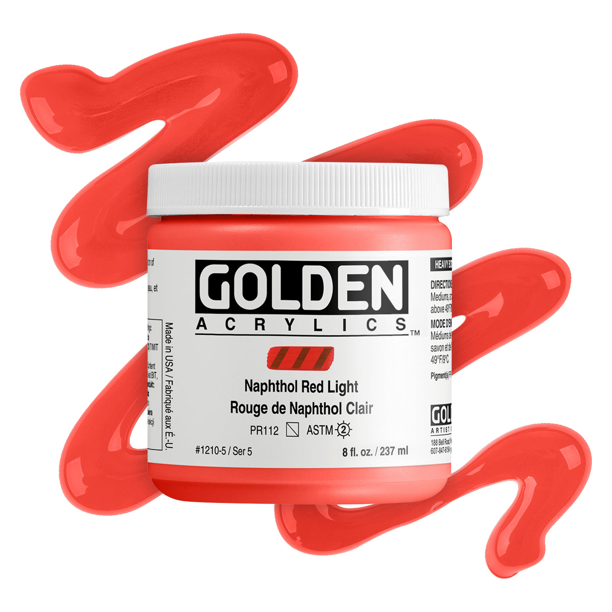 Golden Heavy Body Acrylic Paint Series 5 & 7 237mL Tubes