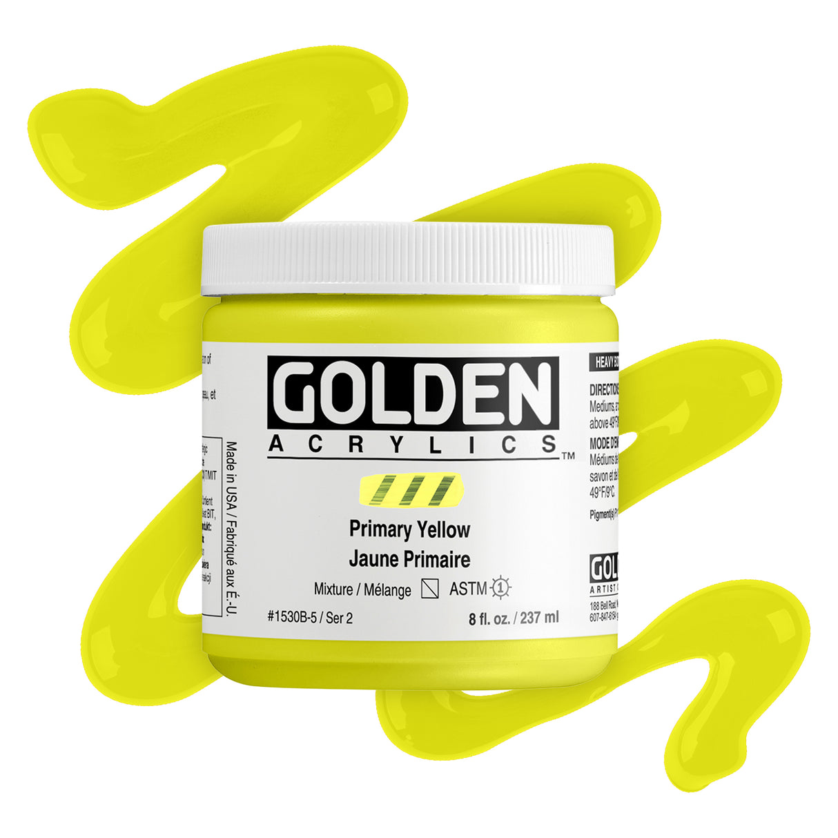 Golden Heavy Body Acrylic Paint Series 2 & 3 237mL Tubs