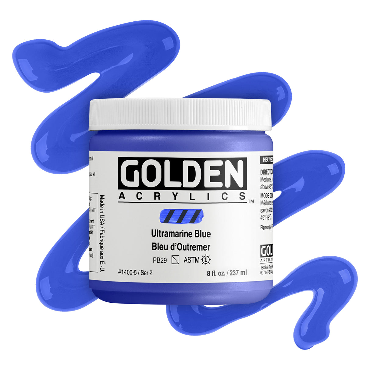 Golden Heavy Body Acrylic Paint Series 2 & 3 237mL Tubs