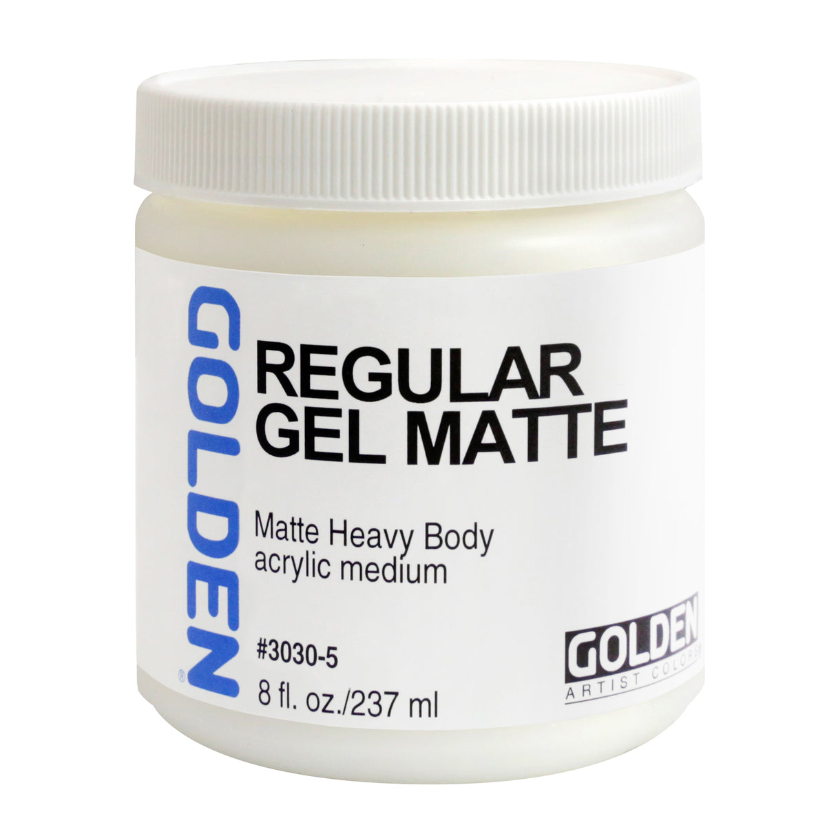 Golden Acrylic Regular Gel Matte 237mL