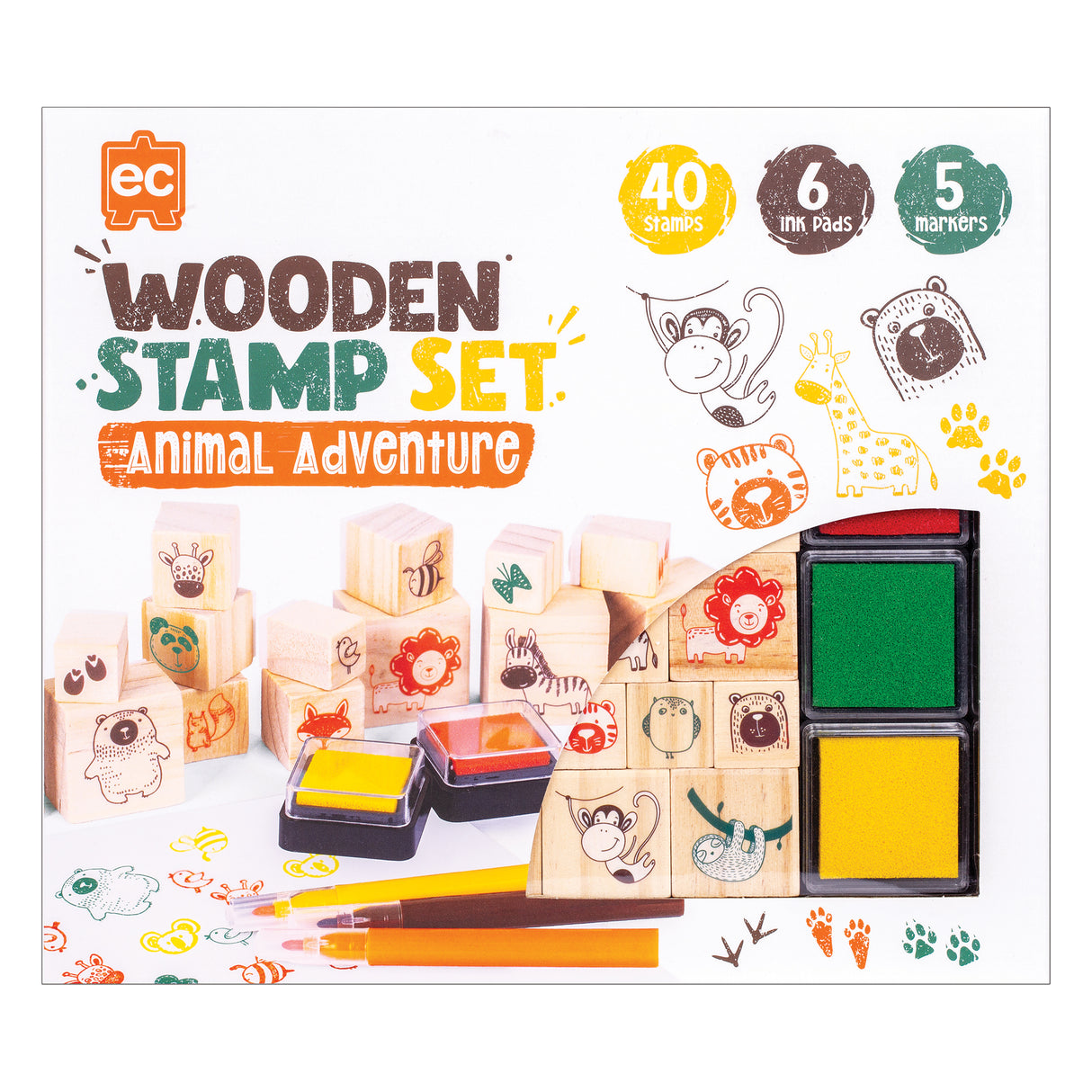 EC Wooden Stamp Sets - Zart