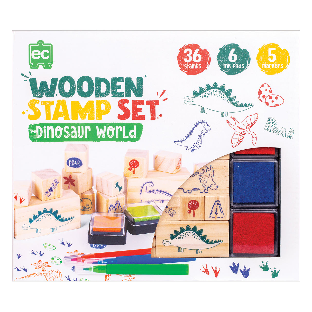 EC Wooden Stamp Sets - Zart