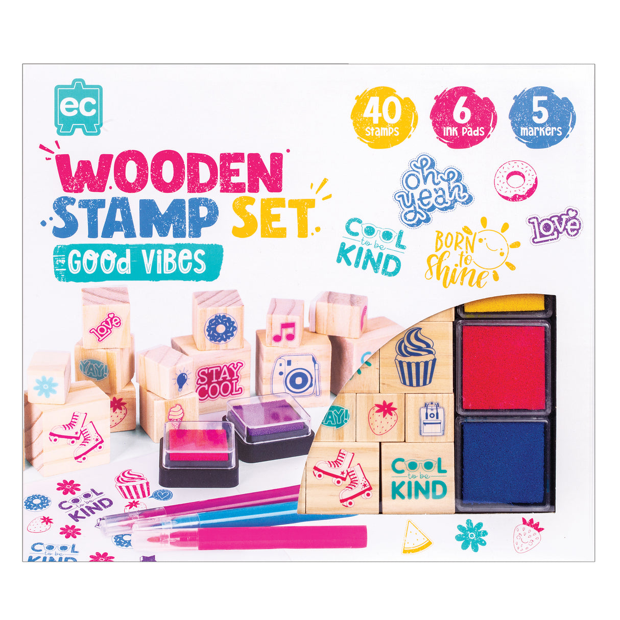 EC Wooden Stamp Sets - Zart
