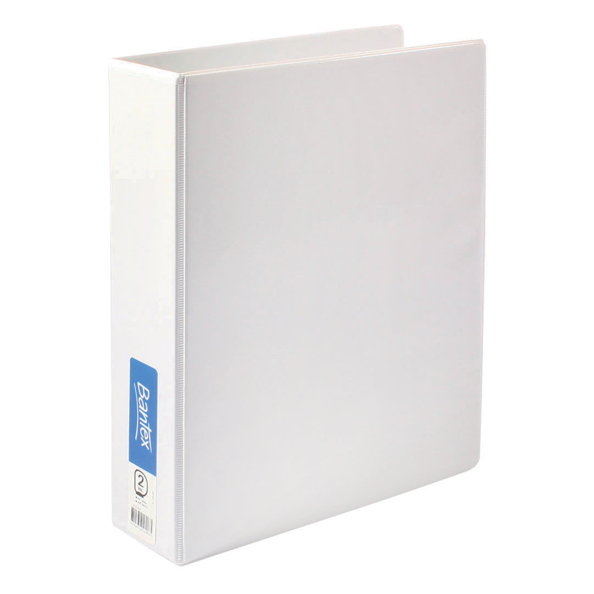 Bantex Cover Insert 2D Ring Binder A4 Spine White - Zart