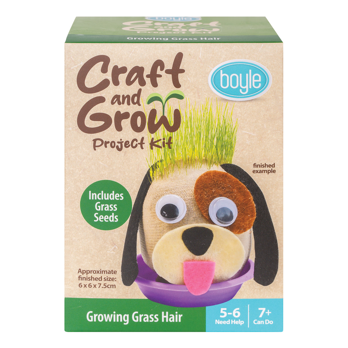 Craft and Grow Grass Puppy Kit - Zart
