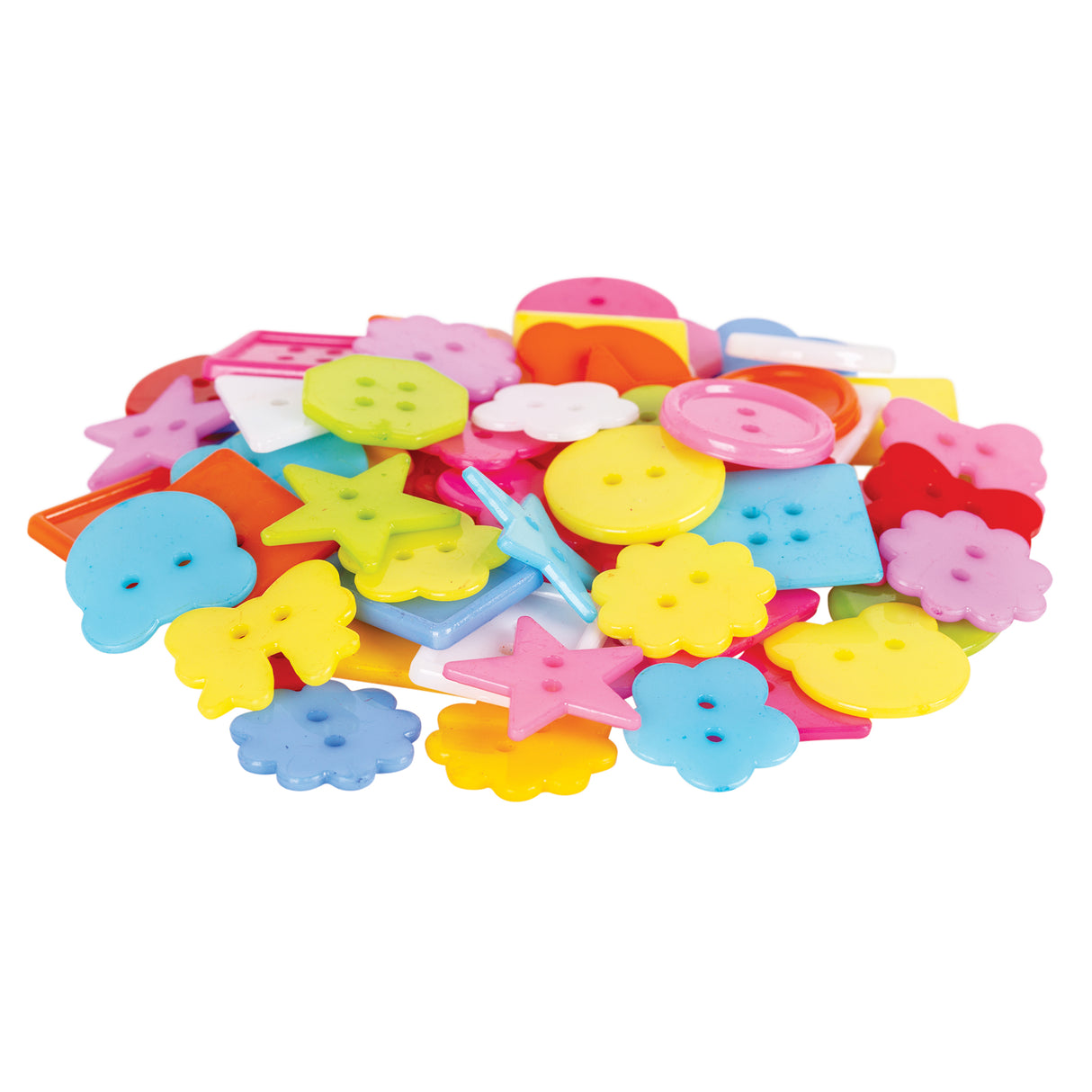 Bright Buttons Assorted 450g 550 Pieces - Zart