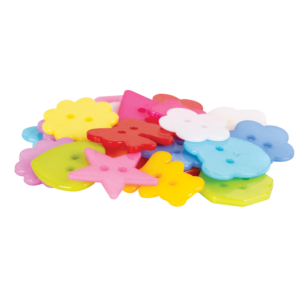 Bright Buttons Assorted 450g 550 Pieces - Zart