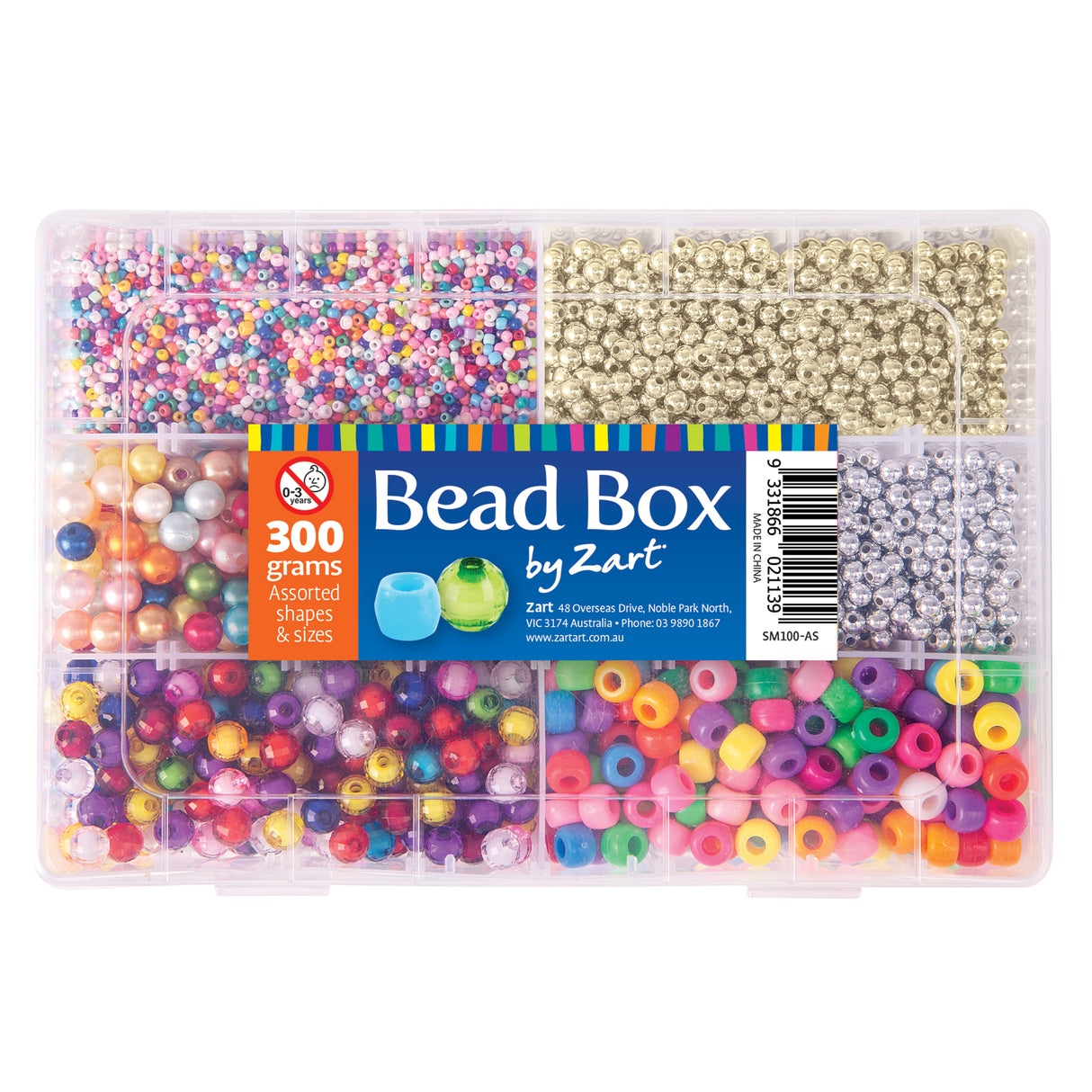 Creative Bead Box Assorted 300g - Zart