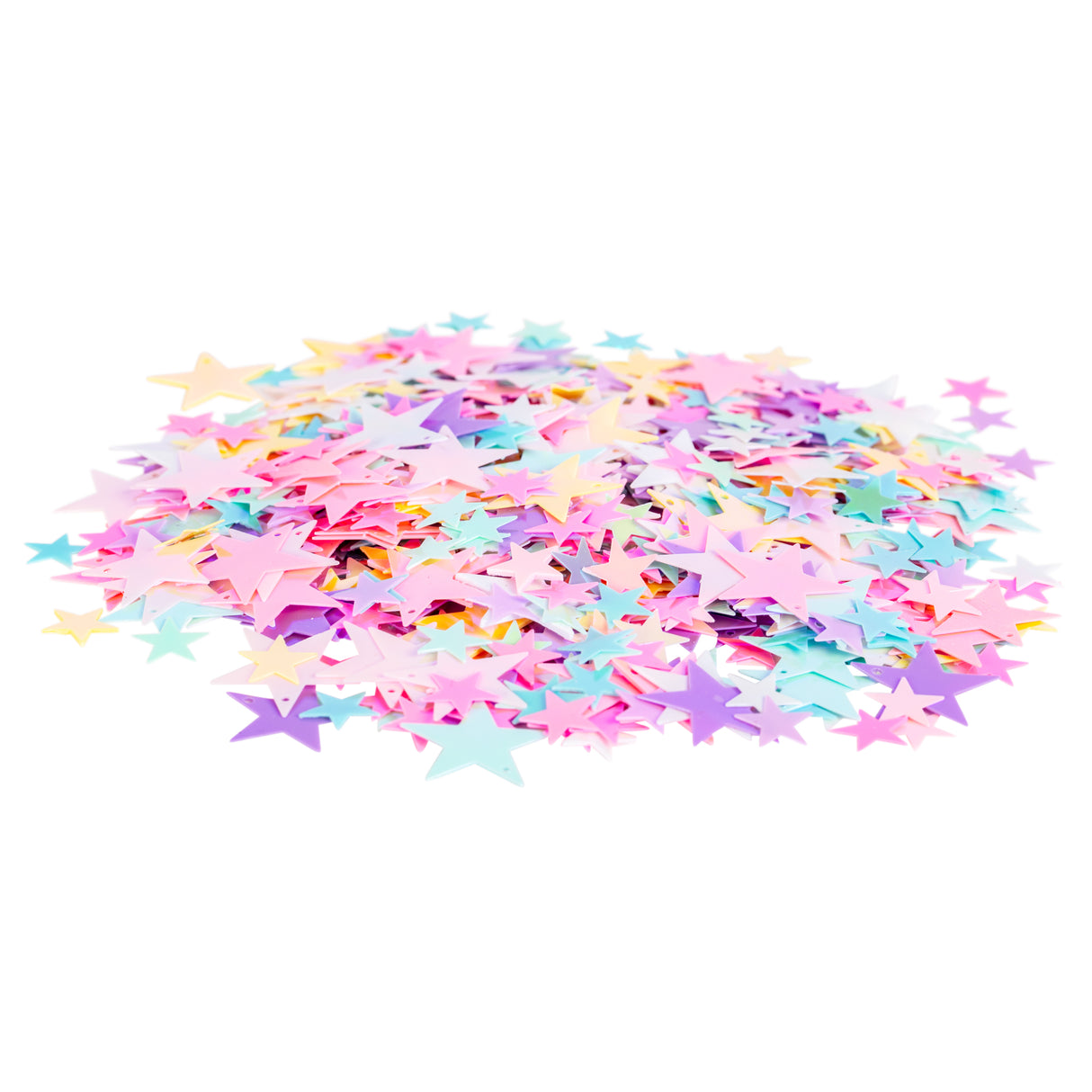 Sequin Stars Pastel Iridescent 50g - ZART