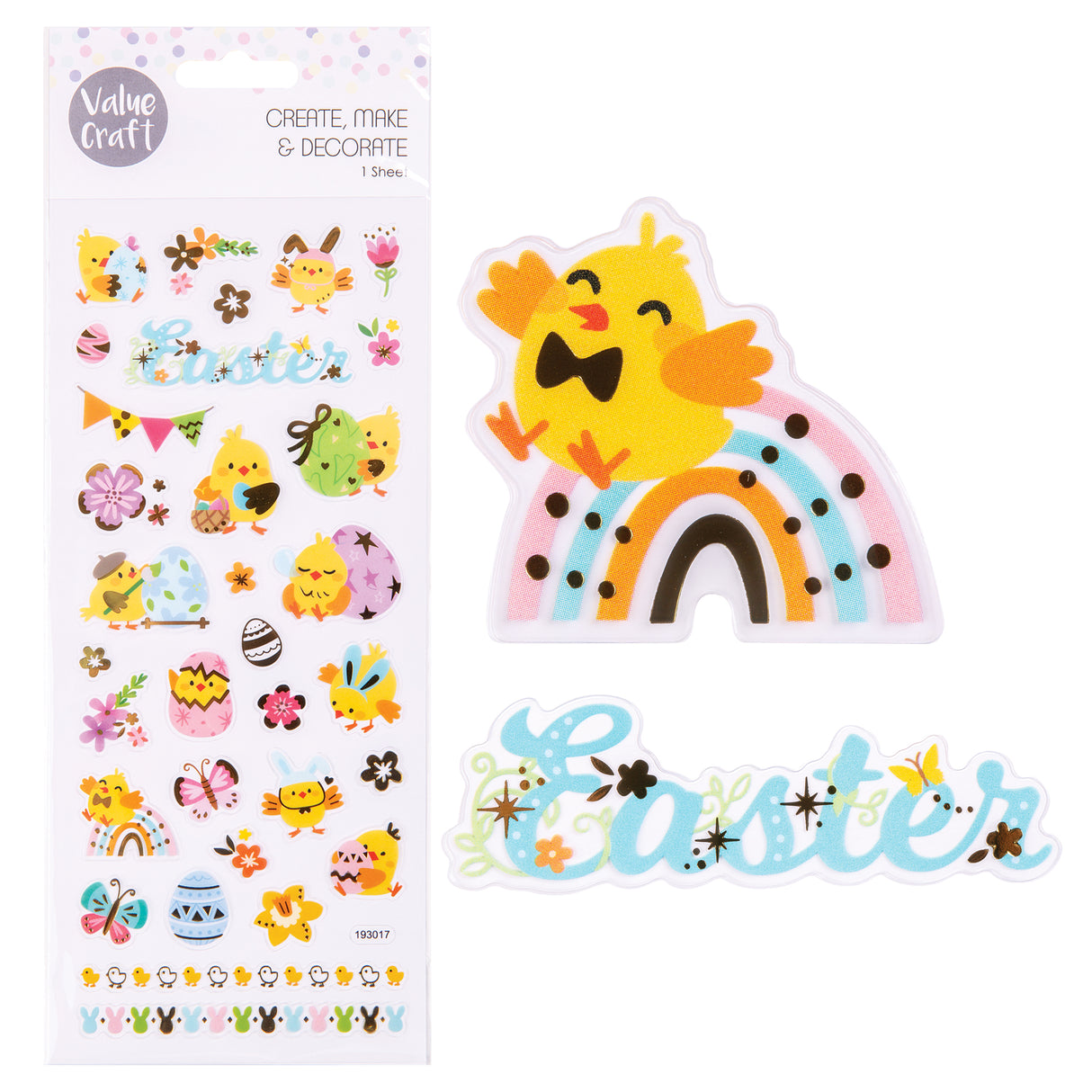 Easter Stickers - Zart