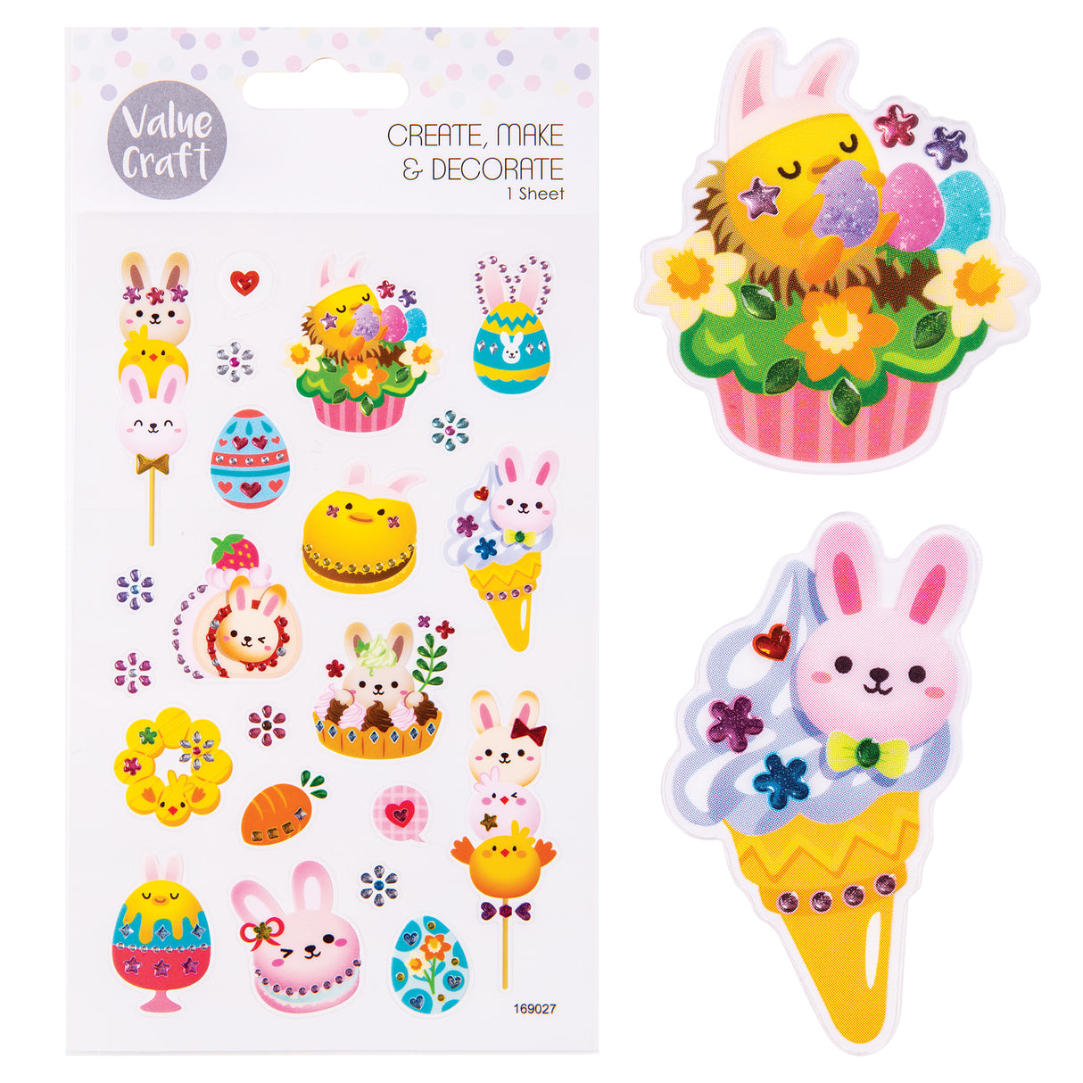 Easter Stickers - Zart
