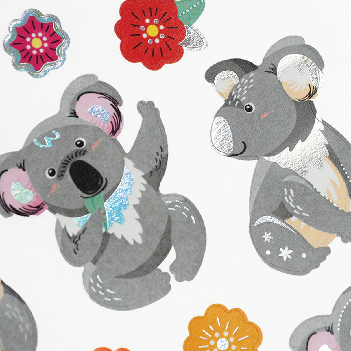 Stickers Australian Animals - Koalas - Zart