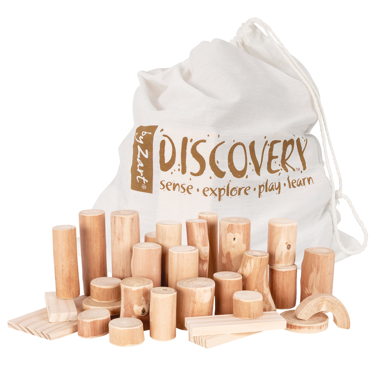 Discovery Barkless Logs Large Pack of 30 - Zart