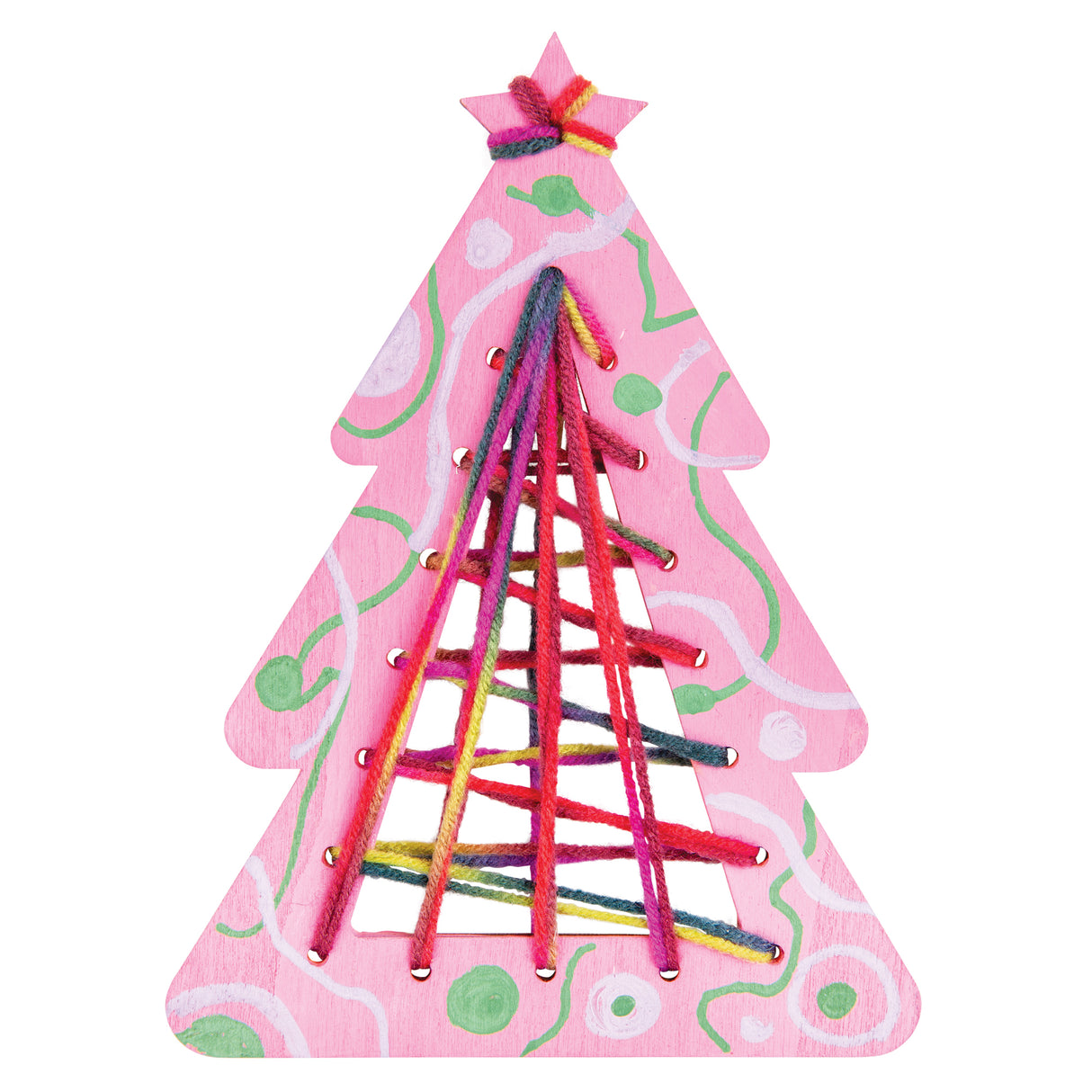 Weave and Thread Xmas Baubles Pack of 12 - Zart