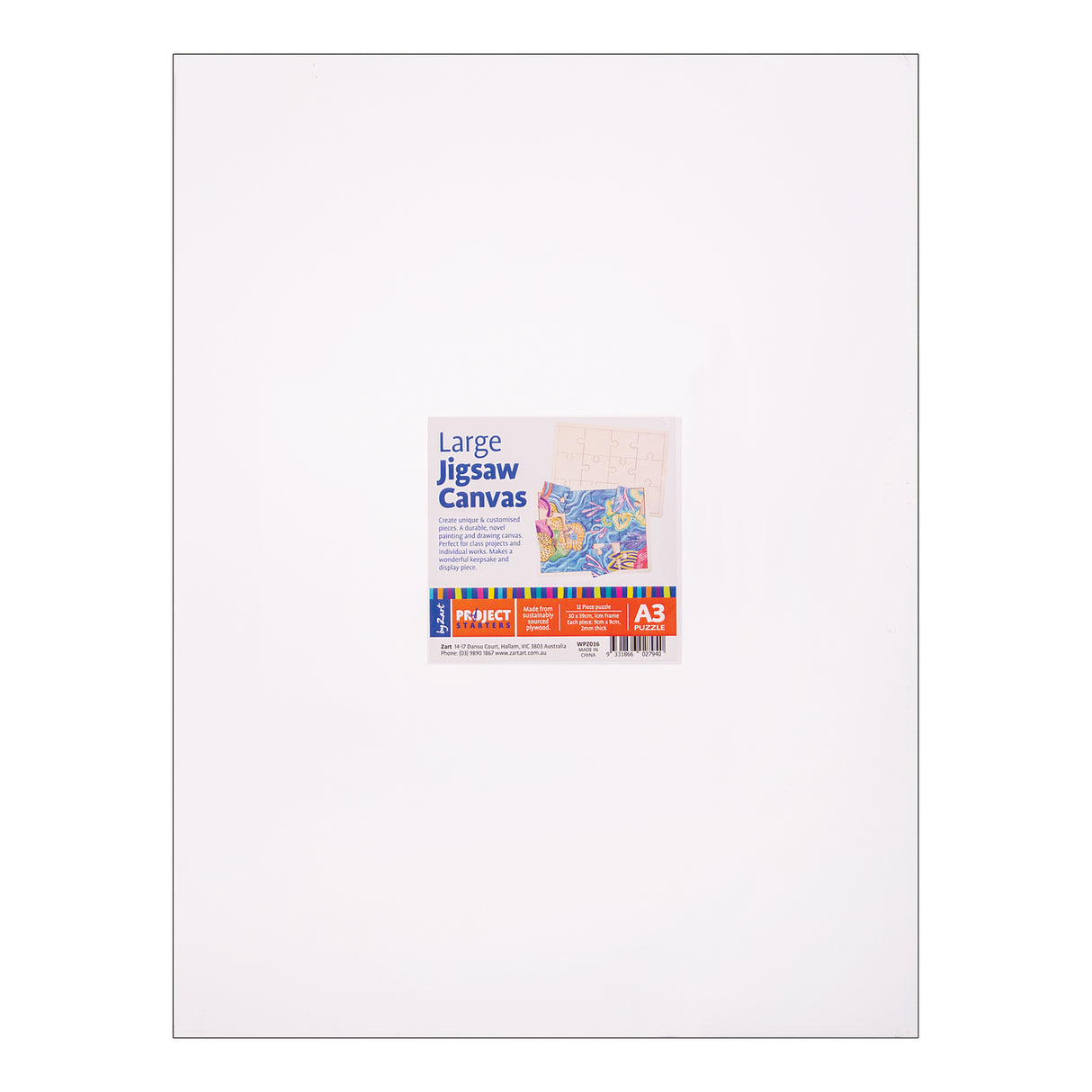 Large Jigsaw Canvas - Zart