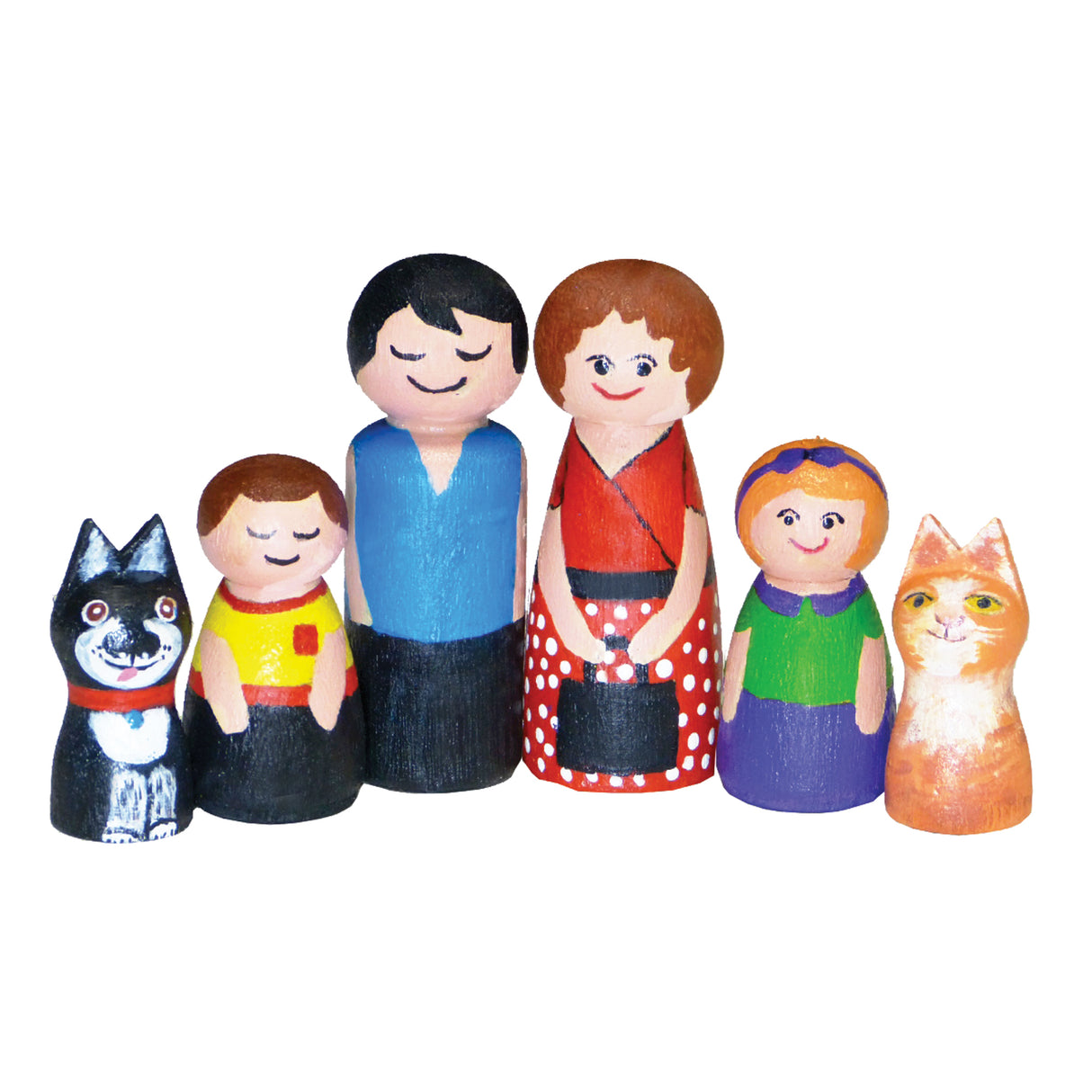 Wooden Family Painting Kit - Zart