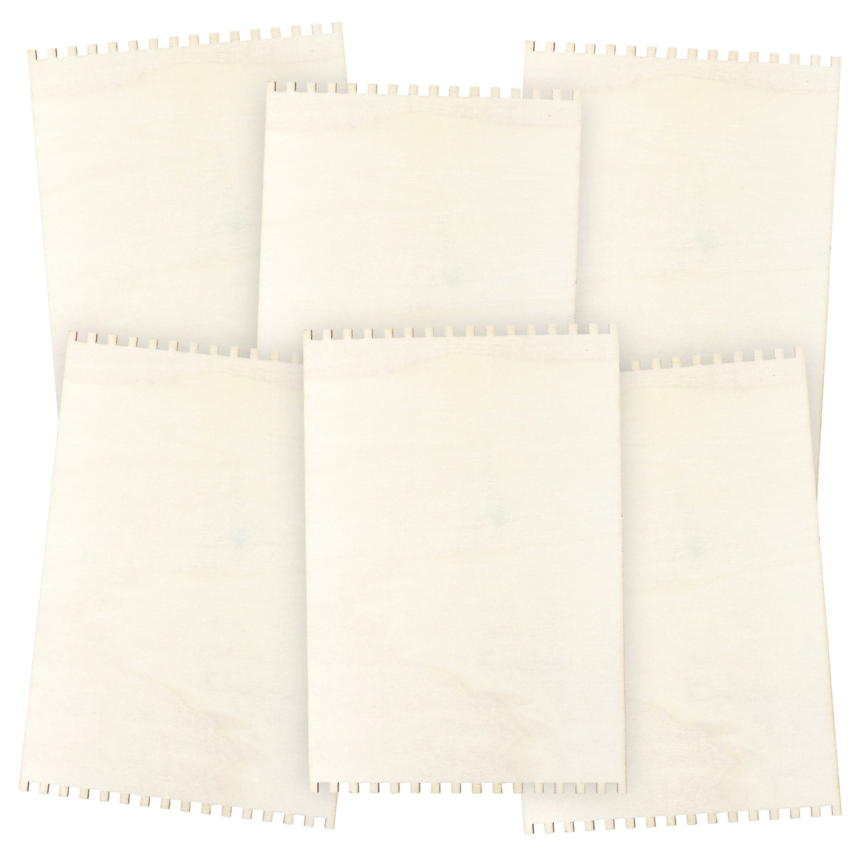 Wooden Weaving Looms 15 x 22cm Pack of 6