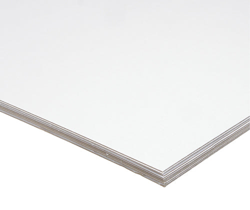 White Cardboard (Pasteboard) Pack of 10 - Zart