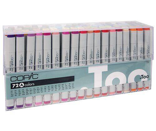 Copic Marker Set A Pack of 72 - Zart