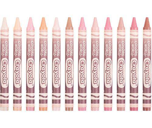 Crayola Colours of the World Crayons Pack of 24 - Zart
