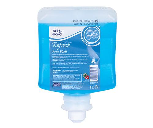 DEB AZURE FOAM WASH 1L - Detergente Schiuma Delicata Per Mani, Profumato, Confezione Da 6 - 5