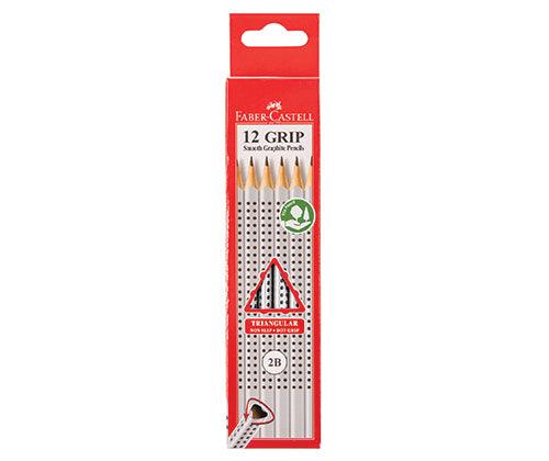 Faber-CastellGrip 2001 Triangular Graphite Pencils Pack of 12 - Zart