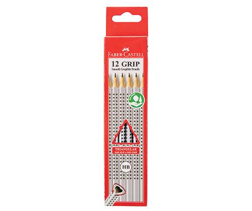 Faber-CastellGrip 2001 Triangular Graphite Pencils Pack of 12 - Zart