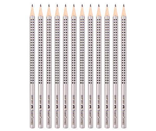 Faber-CastellGrip 2001 Triangular Graphite Pencils Pack of 12 - Zart