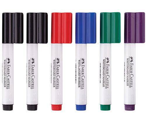 Faber-Castell Connector Whiteboard Markers Coloured Pack of 24 - Zart